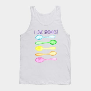 I Love Spoonies! Tank Top